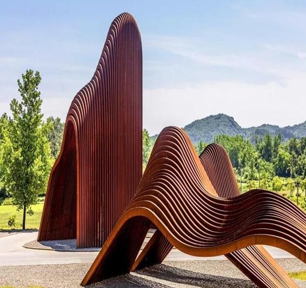 龙岗锈钢板造型